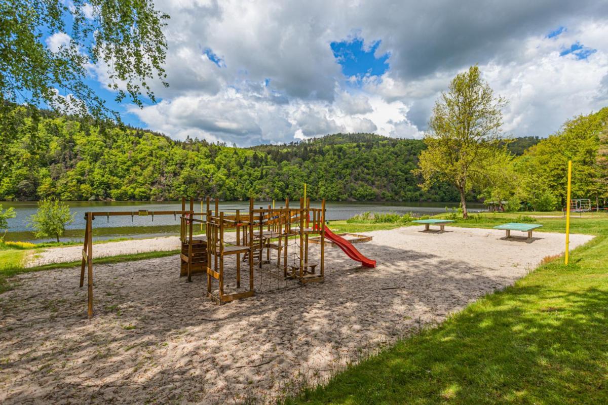 Kemp Andělská laguna Slapy Nalzovice Esterno foto